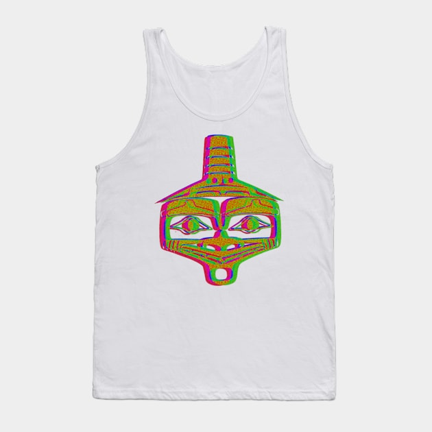 Mayan Alien Tank Top by indusdreaming